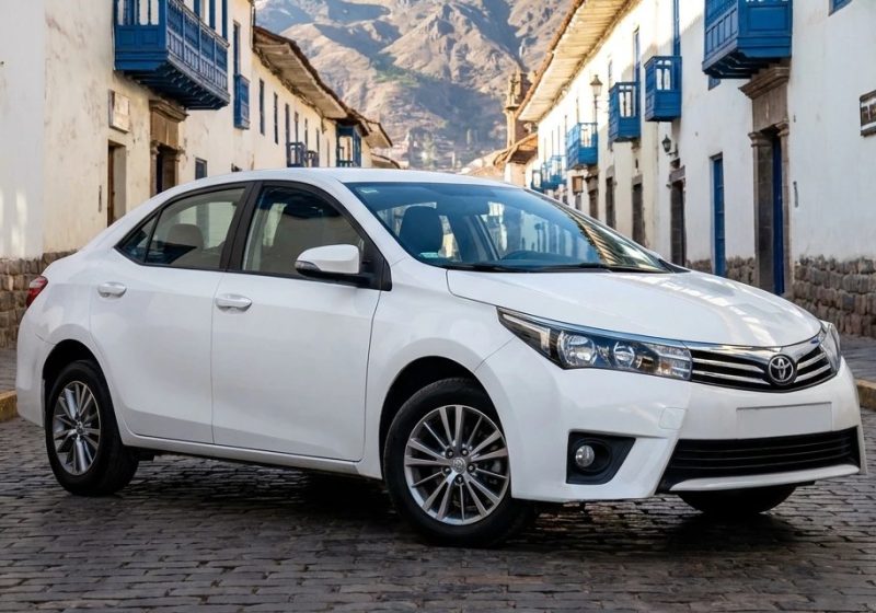 Sedan – Toyota Corolla or similar